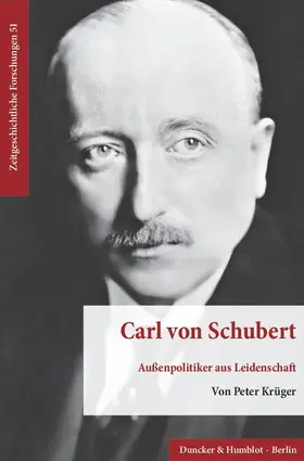 Krüger |  Carl von Schubert | Buch |  Sack Fachmedien