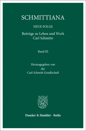  SCHMITTIANA | Buch |  Sack Fachmedien