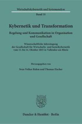 Rehm / Fischer |  Kybernetik und Transformation | Buch |  Sack Fachmedien