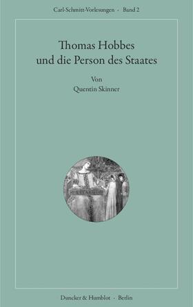 Skinner |  Thomas Hobbes und die Person des Staates | Buch |  Sack Fachmedien