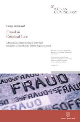 Sokanovi? |  Fraud in Criminal Law. | Buch |  Sack Fachmedien