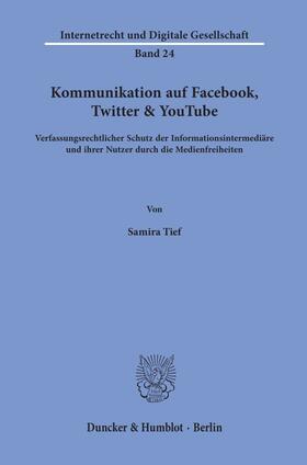 Tief |  Kommunikation auf Facebook, Twitter & YouTube | Buch |  Sack Fachmedien