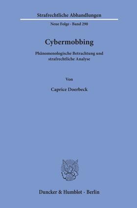 Doerbeck | Cybermobbing | Buch | 978-3-428-15842-3 | sack.de