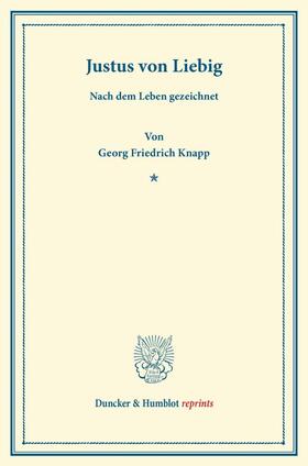 Knapp |  Justus von Liebig. | Buch |  Sack Fachmedien
