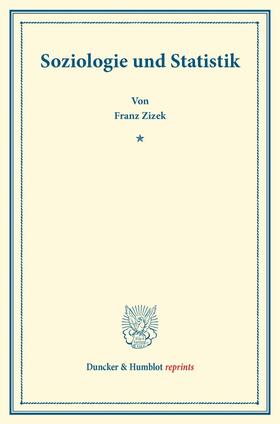 Zizek / Žižek |  Soziologie und Statistik. | Buch |  Sack Fachmedien