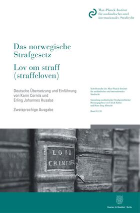  Das norwegische Strafgesetz / Lov om straff (straffeloven). | Buch |  Sack Fachmedien