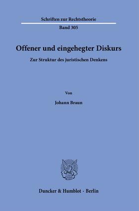 Braun |  Offener und eingehegter Diskurs. | Buch |  Sack Fachmedien