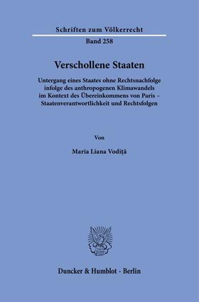 Vodita / Vodi?a |  Verschollene Staaten. | Buch |  Sack Fachmedien