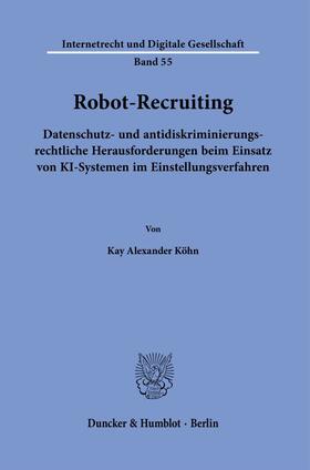Köhn |  Robot-Recruiting. | Buch |  Sack Fachmedien