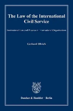 Ullrich |  The Law of the International Civil Service | eBook | Sack Fachmedien