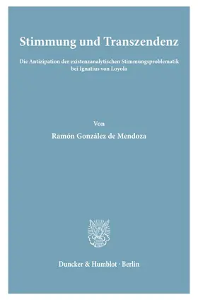 Gonzáles de Mendoza |  Stimmung und Transzendenz. | eBook | Sack Fachmedien