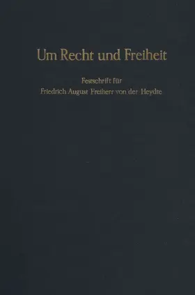 Kipp / Steinkamm / Meyer |  Um Recht und Freiheit. | eBook | Sack Fachmedien