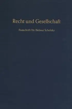 Kaulbach / Krawietz |  Recht und Gesellschaft. | eBook | Sack Fachmedien