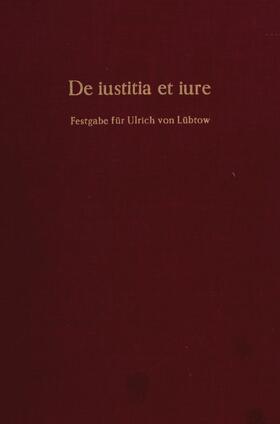 Harder / Thielmann |  De iustitia et iure. | eBook | Sack Fachmedien