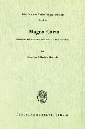 Kyriazis-Gouvelis |  Magna Carta. | eBook | Sack Fachmedien