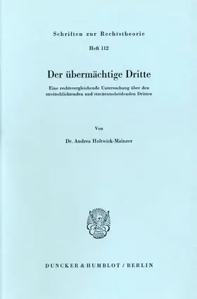 Holtwick-Mainzer |  Der übermächtige Dritte. | eBook | Sack Fachmedien