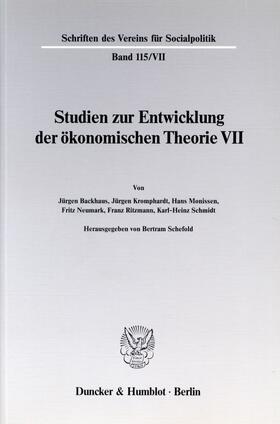 Schefold |  Probleme der Konjunkturtheorie im ausgehenden 19. Jahrhundert. | eBook | Sack Fachmedien