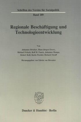 Böventer |  Regionale Beschäftigung und Technologieentwicklung. | eBook | Sack Fachmedien