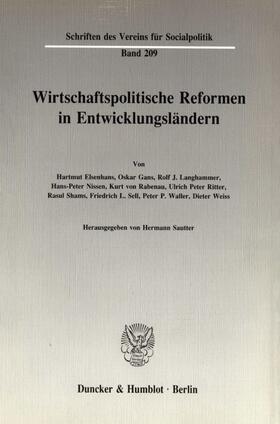 Sautter | Wirtschaftspolitische Reformen in Entwicklungsländern. | E-Book | sack.de