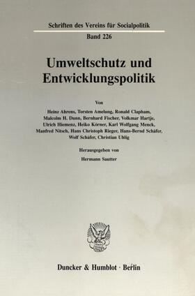 Sautter | Umweltschutz und Entwicklungspolitik. | E-Book | sack.de