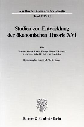 Streissler | Die Umsetzung wirtschaftspolitischer Grundkonzeptionen in die kontinentaleuropäische Praxis des 19. und 20. Jahrhunderts, I. Teil. | E-Book | sack.de