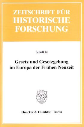 Dölemeyer / Klippel |  Gesetz und Gesetzgebung im Europa der Frühen Neuzeit. | eBook | Sack Fachmedien