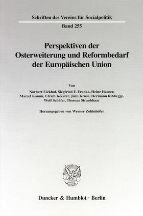 Zohlnhöfer |  Perspektiven der Osterweiterung und Reformbedarf der Europäischen Union | eBook | Sack Fachmedien