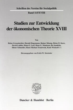 Streissler | Knut Wicksell als Ökonom | E-Book | sack.de