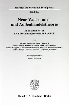 Schubert |  Neue Wachstums- und Außenhandelstheorie | eBook |  Sack Fachmedien