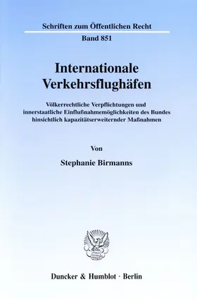 Birmanns |  Internationale Verkehrsflughäfen. | eBook | Sack Fachmedien