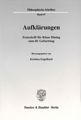 Engelhard |  Aufklärungen. | eBook | Sack Fachmedien