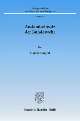 Limpert |  Auslandseinsatz der Bundeswehr. | eBook | Sack Fachmedien