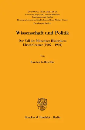 Jedlitschka |  Wissenschaft und Politik. | eBook | Sack Fachmedien