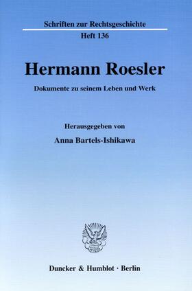 Bartels-Ishikawa | Hermann Roesler. | E-Book | sack.de