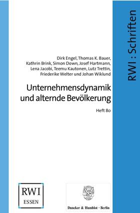Engel / Kautonen / Bauer | Unternehmensdynamik und alternde Bevölkerung | E-Book | sack.de