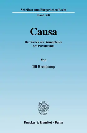 Bremkamp |  Causa. | eBook | Sack Fachmedien