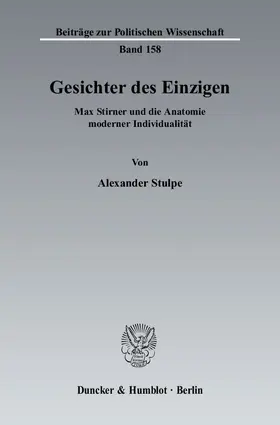 Stulpe |  Gesichter des Einzigen | eBook | Sack Fachmedien