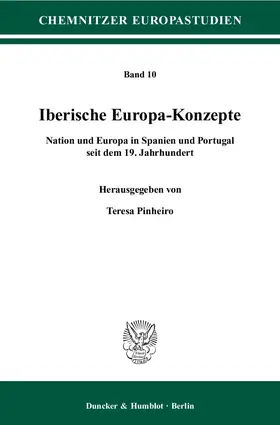 Pinheiro |  Iberische Europa-Konzepte. | eBook | Sack Fachmedien