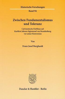 Burghardt |  Zwischen Fundamentalismus und Toleranz | eBook | Sack Fachmedien