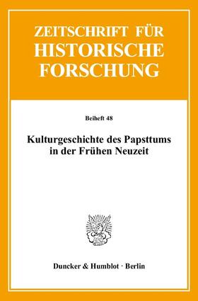 Emich / Wieland |  Kulturgeschichte des Papsttums in der Frühen Neuzeit. | eBook | Sack Fachmedien