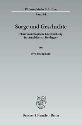 Kim |  Sorge und Geschichte | eBook | Sack Fachmedien