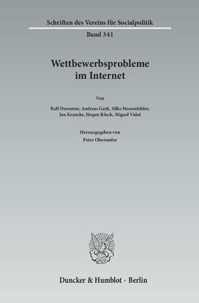 Oberender | Wettbewerbsprobleme im Internet. | E-Book | sack.de