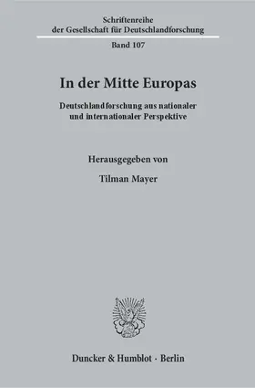 Mayer | In der Mitte Europas. | E-Book | sack.de