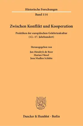 Schütte / Boer / Füssel |  Zwischen Konflikt und Kooperation. | eBook | Sack Fachmedien