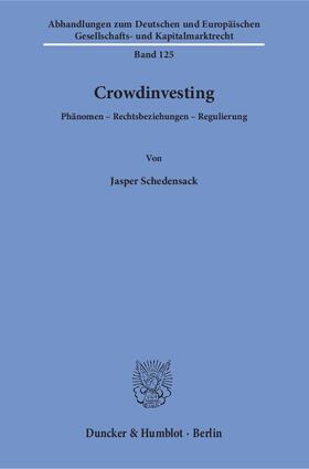 Schedensack |  Crowdinvesting | eBook | Sack Fachmedien