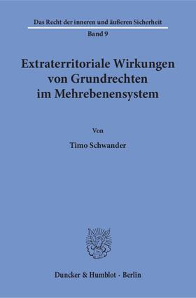 Schwander |  Extraterritoriale Wirkungen von Grundrechten im Mehrebenensystem. | eBook | Sack Fachmedien