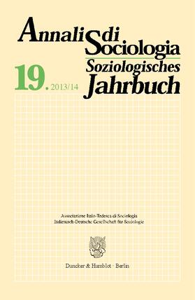Gubert / Meulemann |  Annali di Sociologia / Soziologisches Jahrbuch. | eBook | Sack Fachmedien