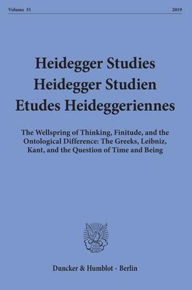 Emad / Herrmann / Coriando |  Heidegger Studies - Heidegger Studien - Etudes Heideggeriennes. | eBook | Sack Fachmedien