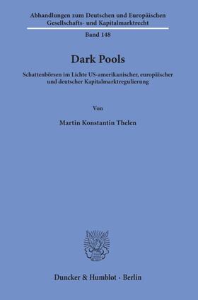 Thelen |  Dark Pools | eBook | Sack Fachmedien