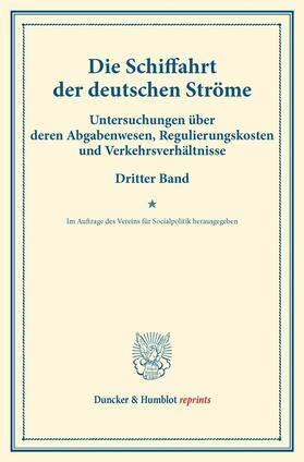 Die Schiffahrt der deutschen Ströme | E-Book | sack.de
